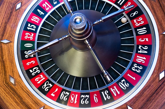 roulette hjulet er i gang